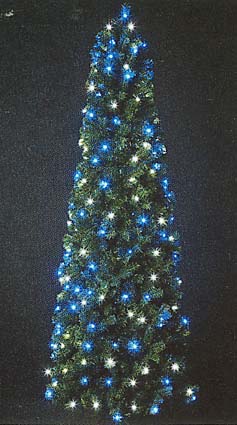 CRXT-C004 LEDスリムツリーライト（ブルー・ホワイトLED）/クリスマス ...